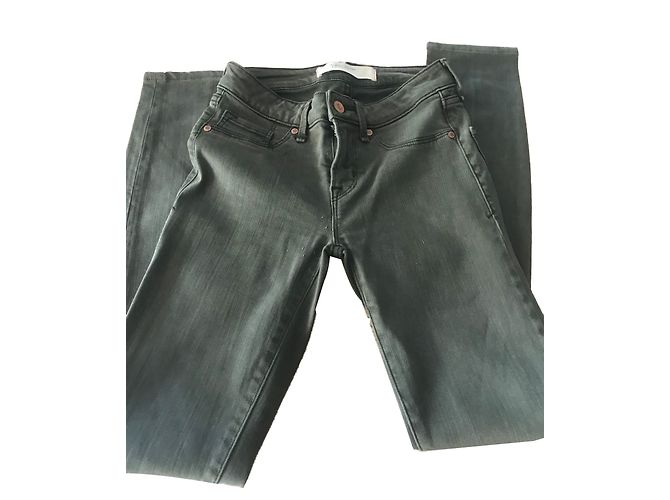 Marc by Marc Jacobs Jeans Slim Cáqui em Denim Caqui
