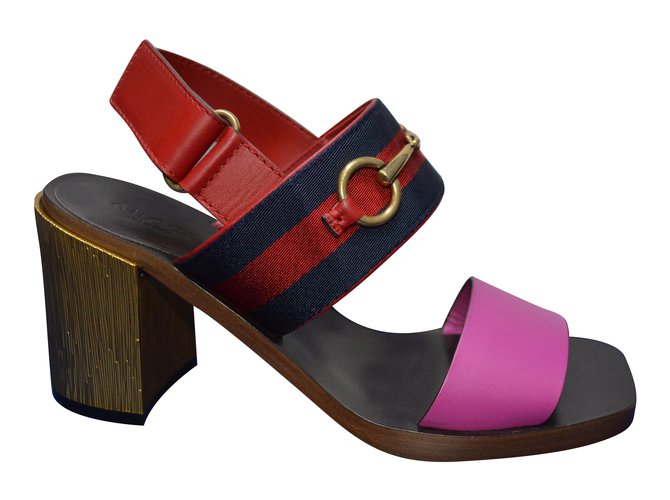 gucci sandals with heels