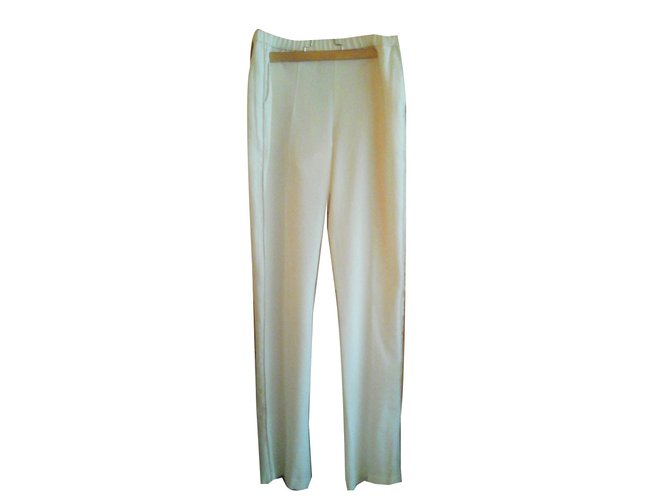 Iro Pants, leggings Cream Acetate  ref.65692