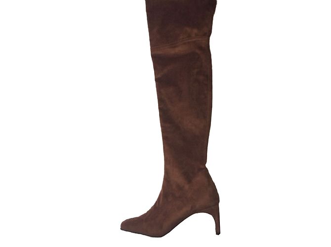 Elizabeth Stuart Boots Brown