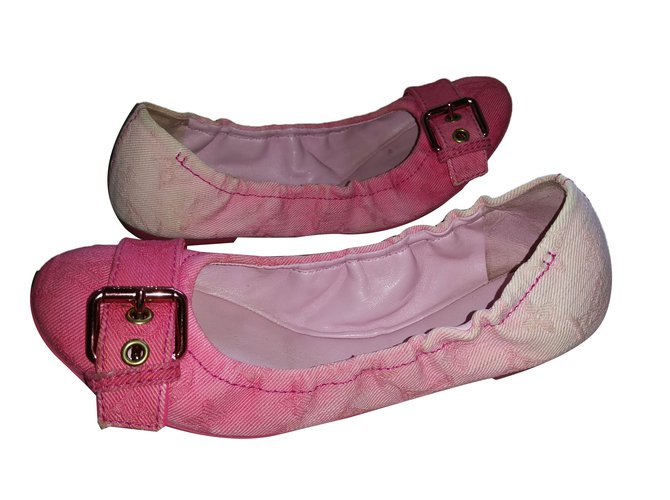 Louis Vuitton Ballerinas Pink Jeans  ref.65771