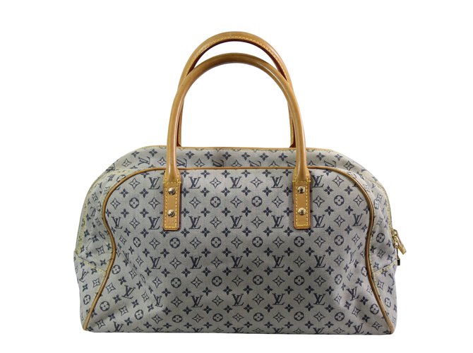 Louis Vuitton Handbags Blue Cloth  ref.65837