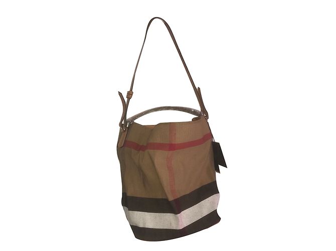 Burberry Borse Caramello Lino
