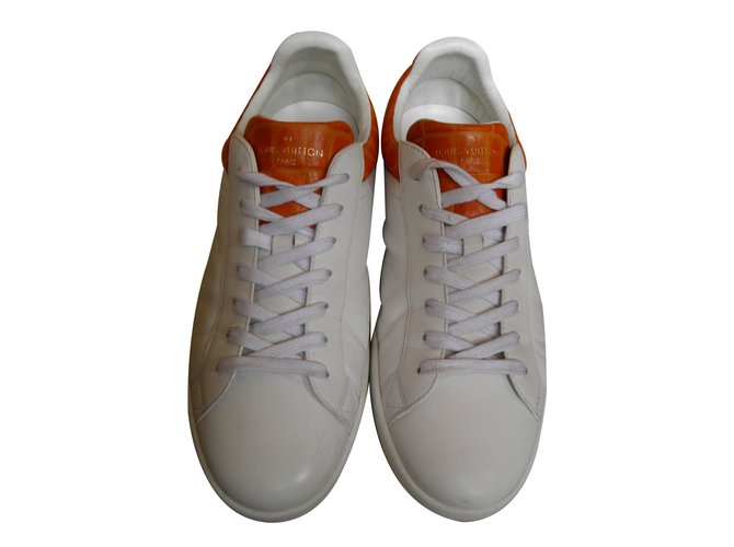 Louis Vuitton Sneakers White Multiple colors Leather ref.446803 - Joli  Closet