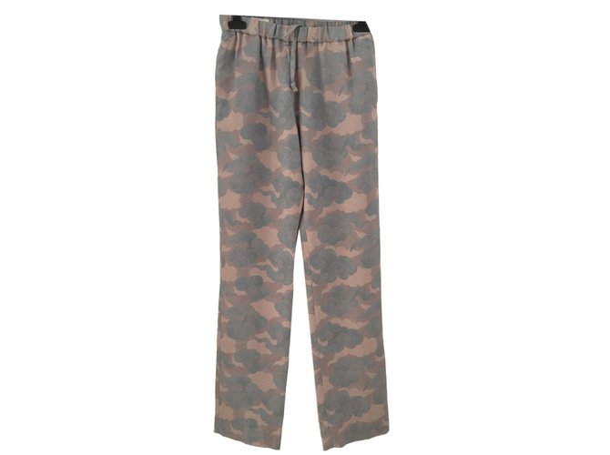 Dries Van Noten Pants, leggings Multiple colors Silk  ref.65901