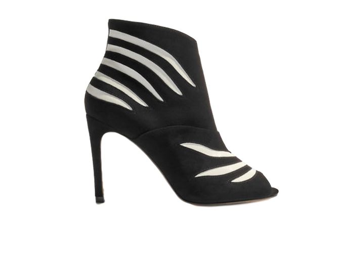 Karen Millen Black Leather Boots