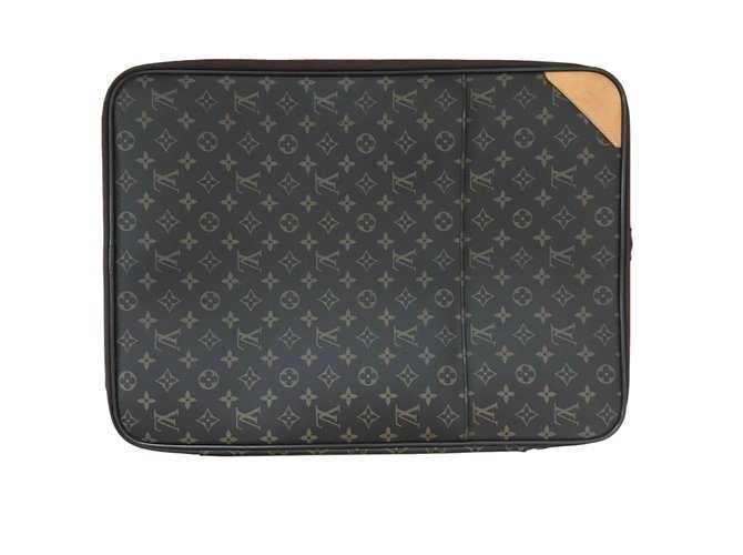 Louis Vuitton Travel bag Brown Cloth  ref.65908