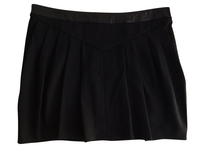 Saint Laurent Skirts Black Wool  ref.65961