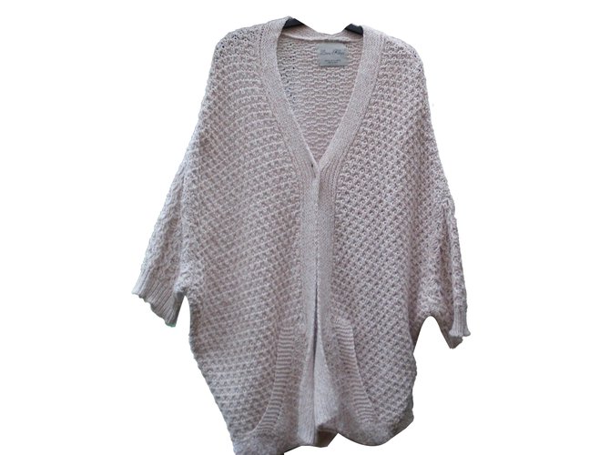 Zara Knitwear Beige Cotton  ref.66031