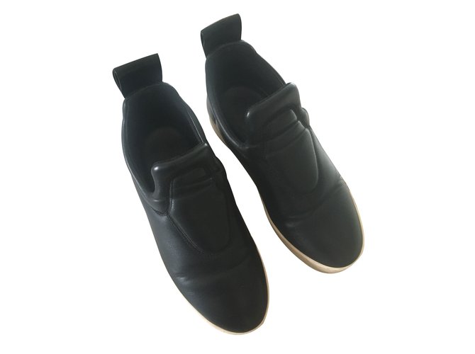 Céline Sneakers Black Leather  ref.66064
