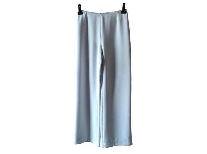 Thierry Mugler Pale blue Pants Polyester  ref.66186
