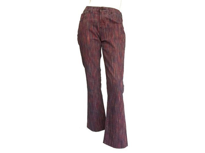 Pantaloni in denim Missoni Multicolore Cotone  ref.66277