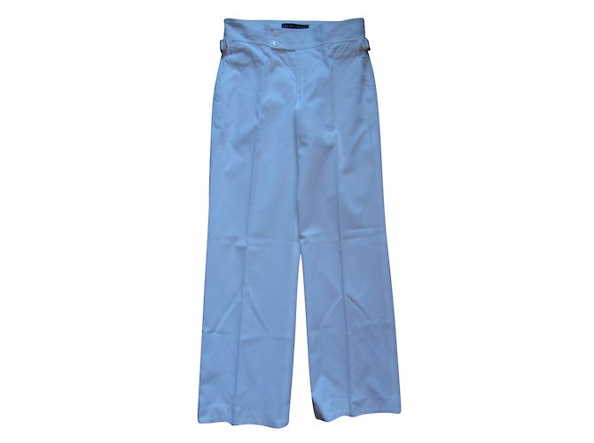 Pantalones Ralph Lauren de algodón blanco