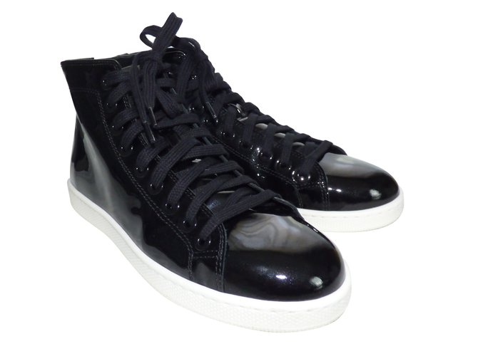 Kenzo Sneakers Black Patent leather  ref.66305