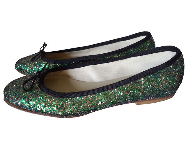 Anniel Sapatilhas de ballet Verde
