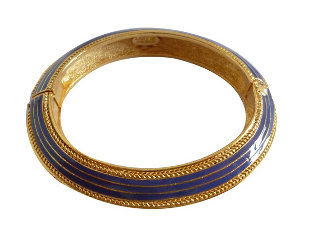 Lanvin Bracelets Blue Metal  ref.66402
