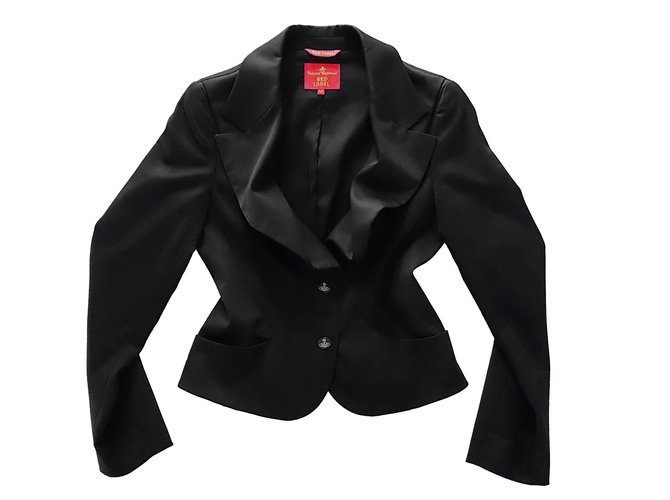 Vivienne Westwood Jackets Black Wool  ref.66404