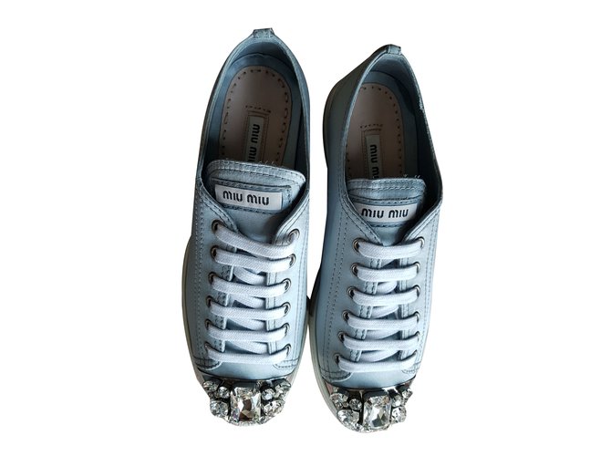 Miu Miu sneakers Grey  ref.66412
