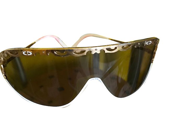 Gafas de sol Christian Dior Doradas de Metal Dorado
