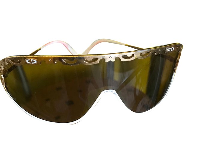 Christian Dior Sunglasses Golden Metal  ref.66472
