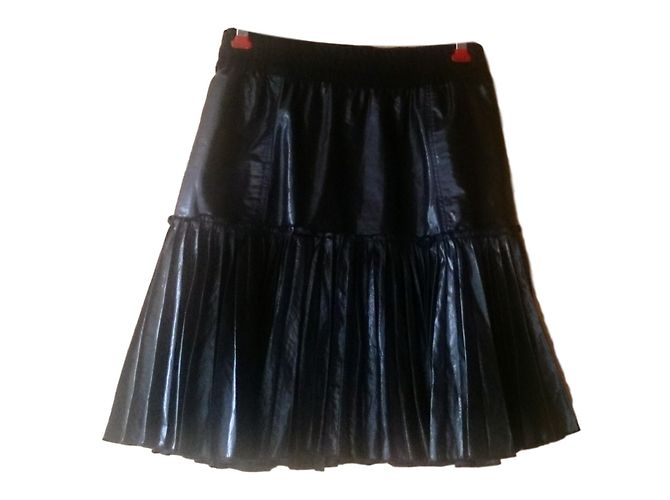 Top Sonia Rykiel in seta nero