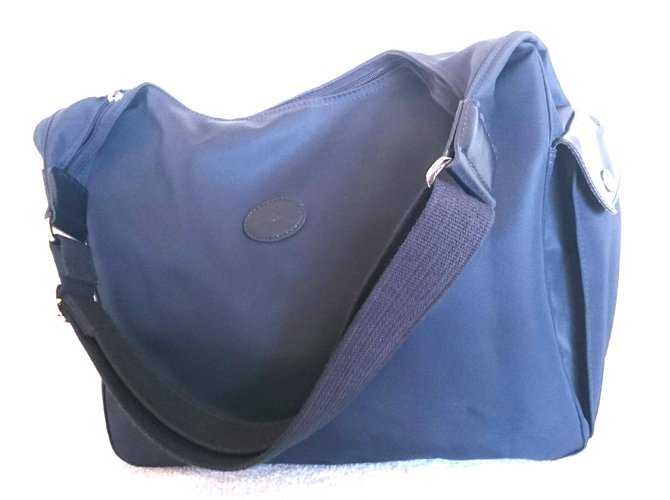 Longchamp Taschen Marineblau Nylon  ref.66480