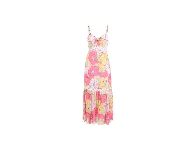 Moschino Cheap And Chic Robes Coton Rose  ref.66488
