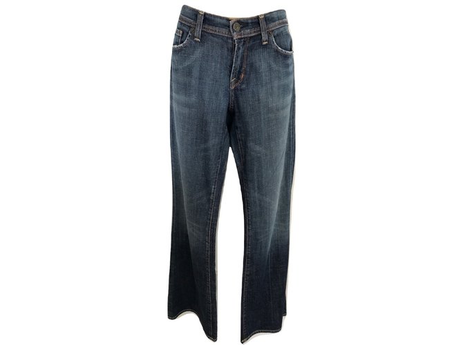 Citizens of Humanity Jeans Coton Elasthane Bleu  ref.66502