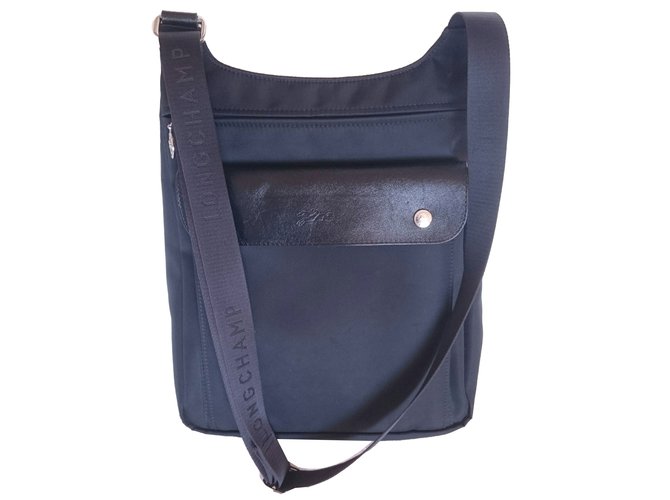 Longchamp Handtaschen Schwarz Nylon  ref.66513