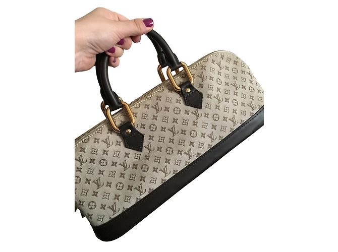 Bolsa Louis Vuitton Creme de tecido