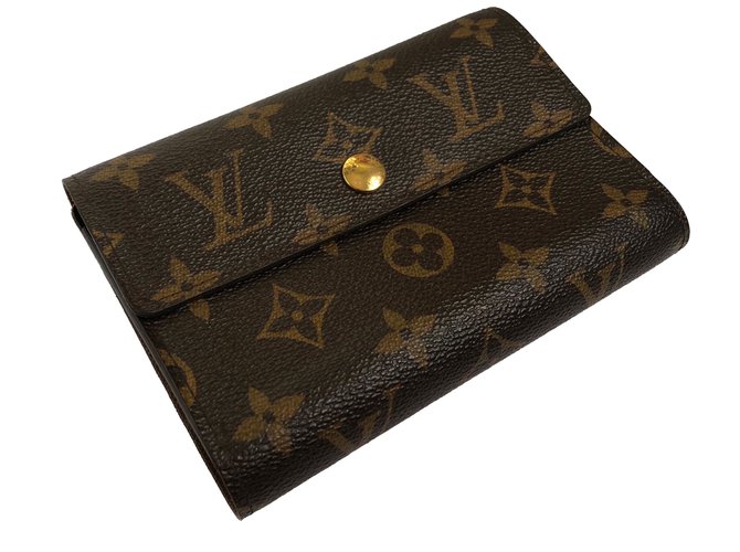 Louis Vuitton Handbags Brown Cloth  ref.66630