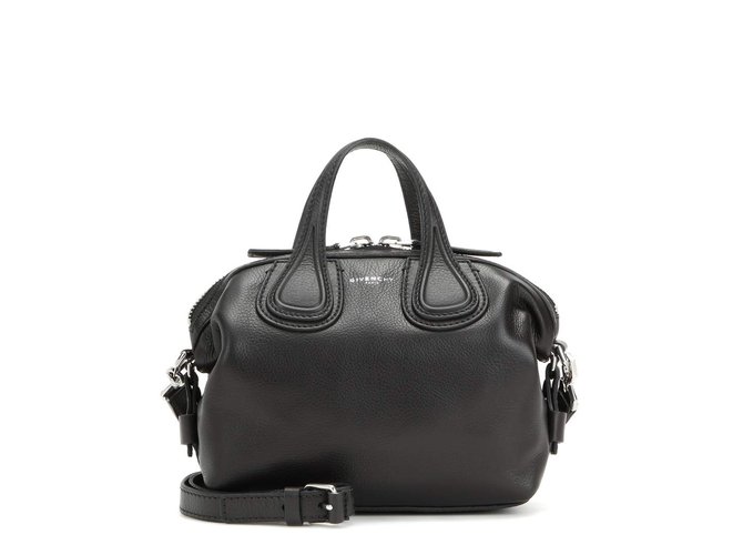 Givenchy Nightingale Micro Black Leather  ref.66737
