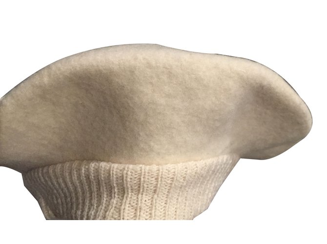 Georges Rech Hats Eggshell Wool  ref.66851