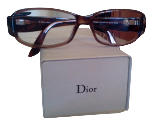 Christian Dior Gafas de sol Castaño  ref.66974