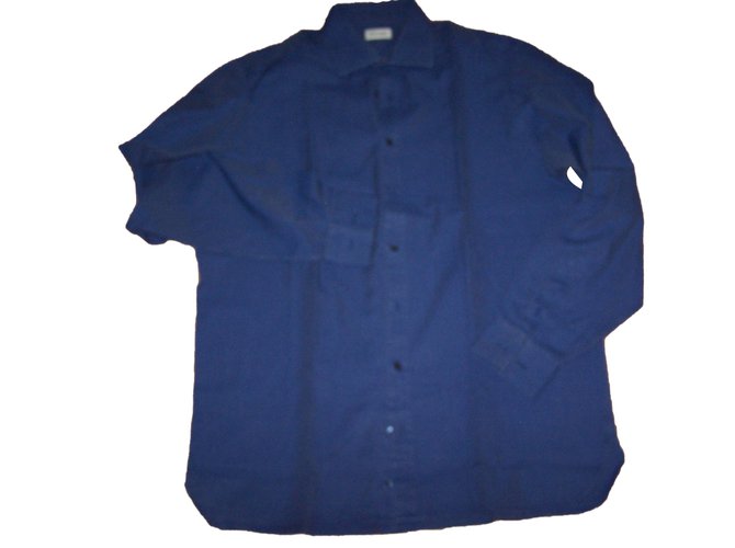 Autre Marque Camicie Halary Blu navy Jeans  ref.67033