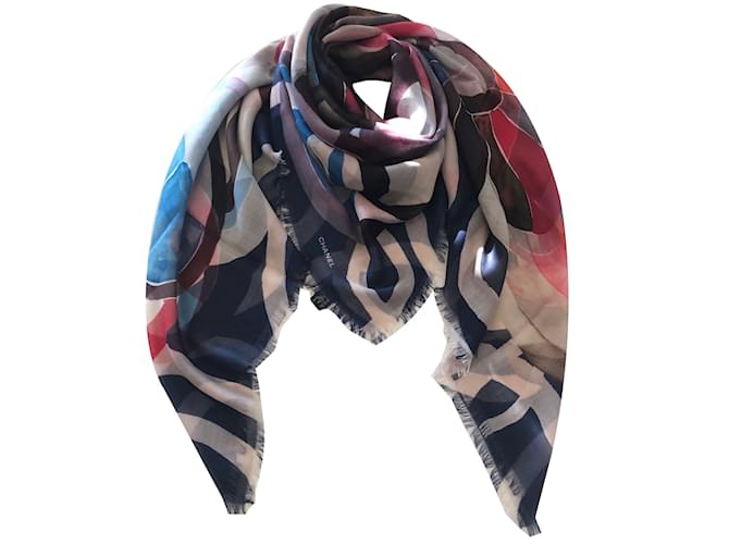 Chanel Cashmere scarf Multiple colors  ref.67041