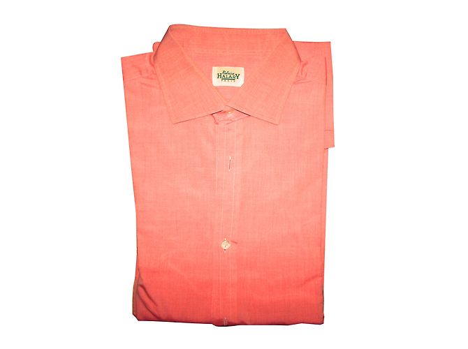 Autre Marque Camicia HALARY in cotone corallo