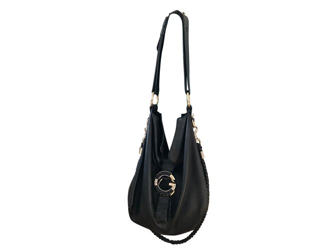Gucci Handbags Black Leather  ref.67116
