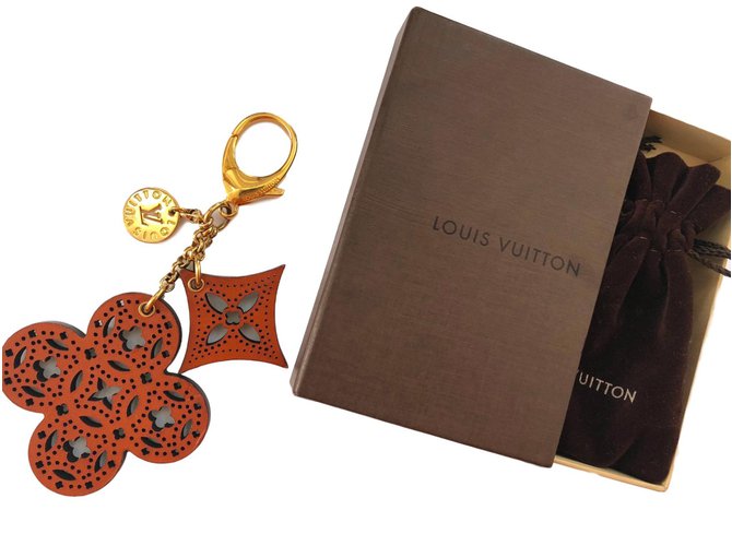 Louis Vuitton Bijoux de sac Acier Marron  ref.67143