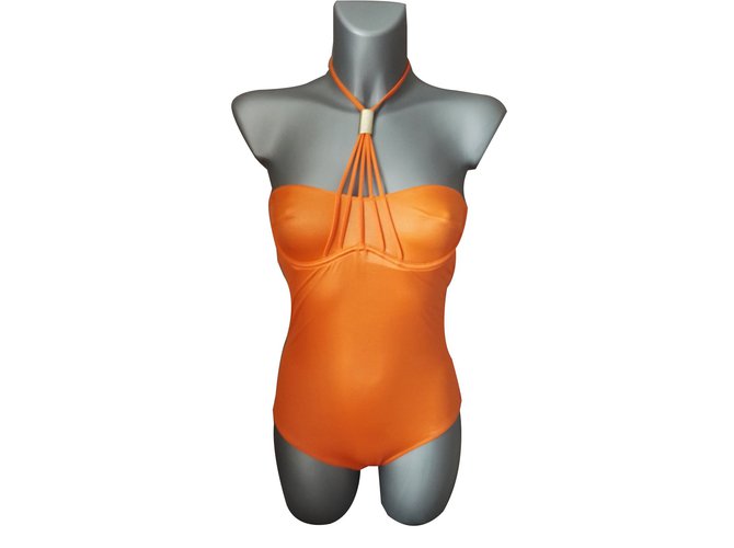 La Perla Swimwear Orange Polyamide  ref.67159