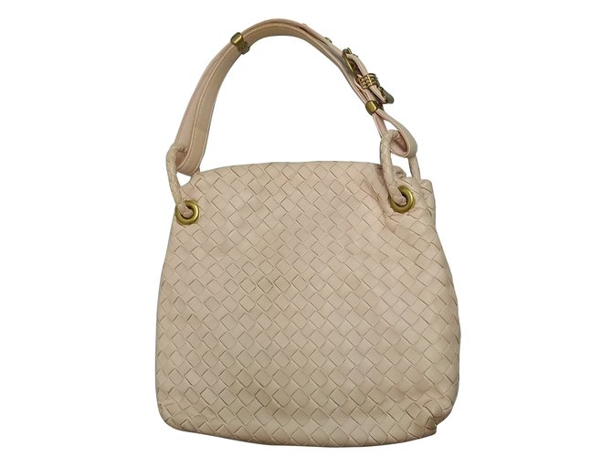Bottega Veneta Handbag Pink Leather  ref.67161