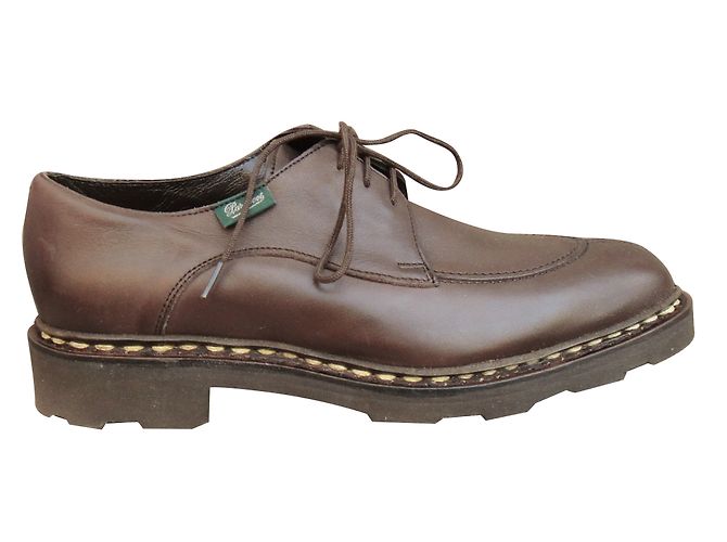 Derbies Paraboot de couro marrom