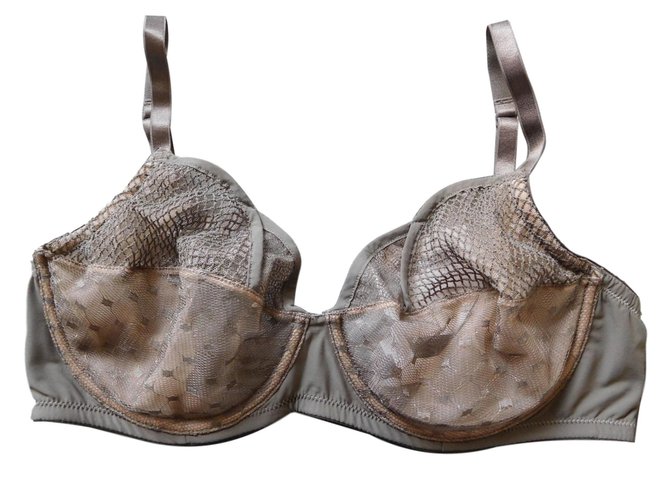 La Perla Intimates Brown Lace  ref.67437