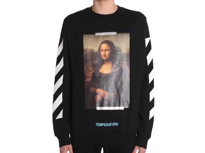 Mona Lisa Sweatshirt Off White Online Sale, TO 69% OFF