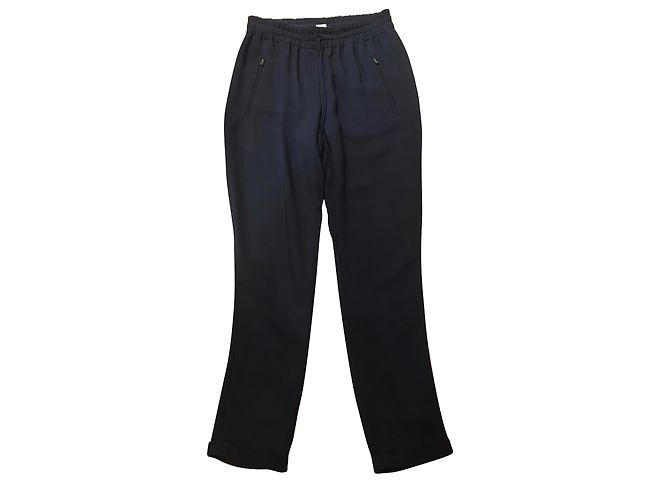 Stella Mc Cartney Calças Stella McCartney Azul Marinho Viscose