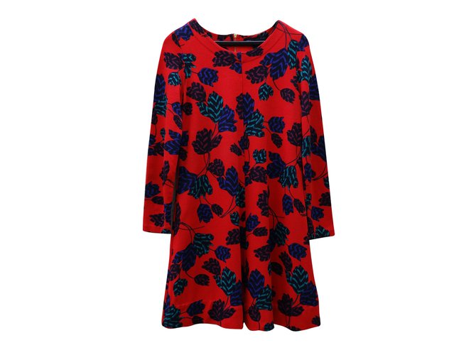 Marc by Marc Jacobs Dresses Red Multiple colors Rayon  ref.67696