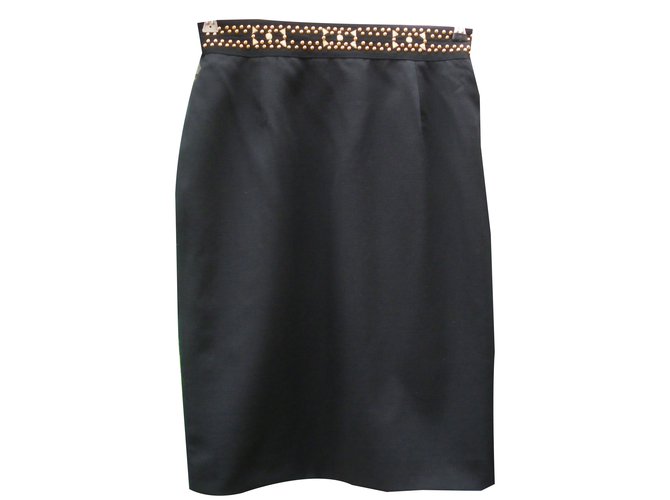 Autre Marque Skirts Black Wool  ref.67747