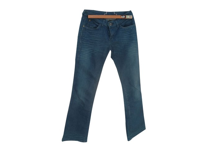 Autre Marque Wrangler Jeans Blue Cotton  ref.67845