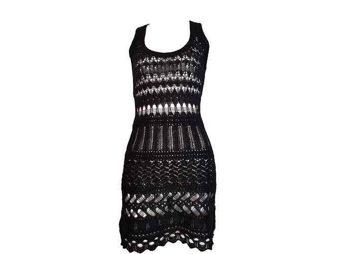Vestido Joseph de lana de alpaca bebé negro