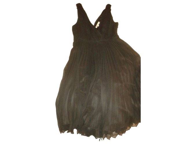Les Petites Dress Black Silk  ref.67882